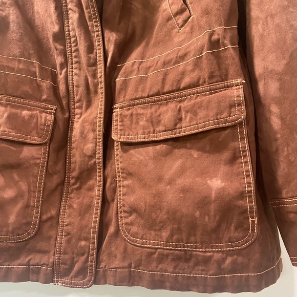 Universal thread brown/rust utility jacket sz L Women's - Picture 2 of 12